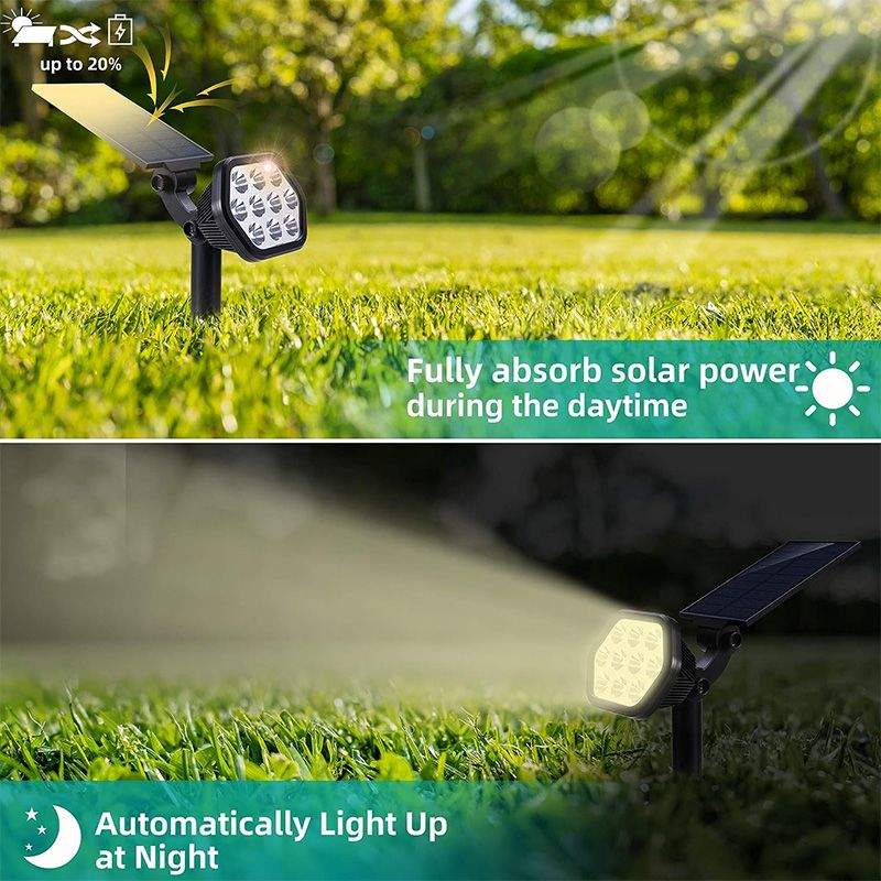 SOLAR  LED LANDSCAPE SPOTLIGHTS